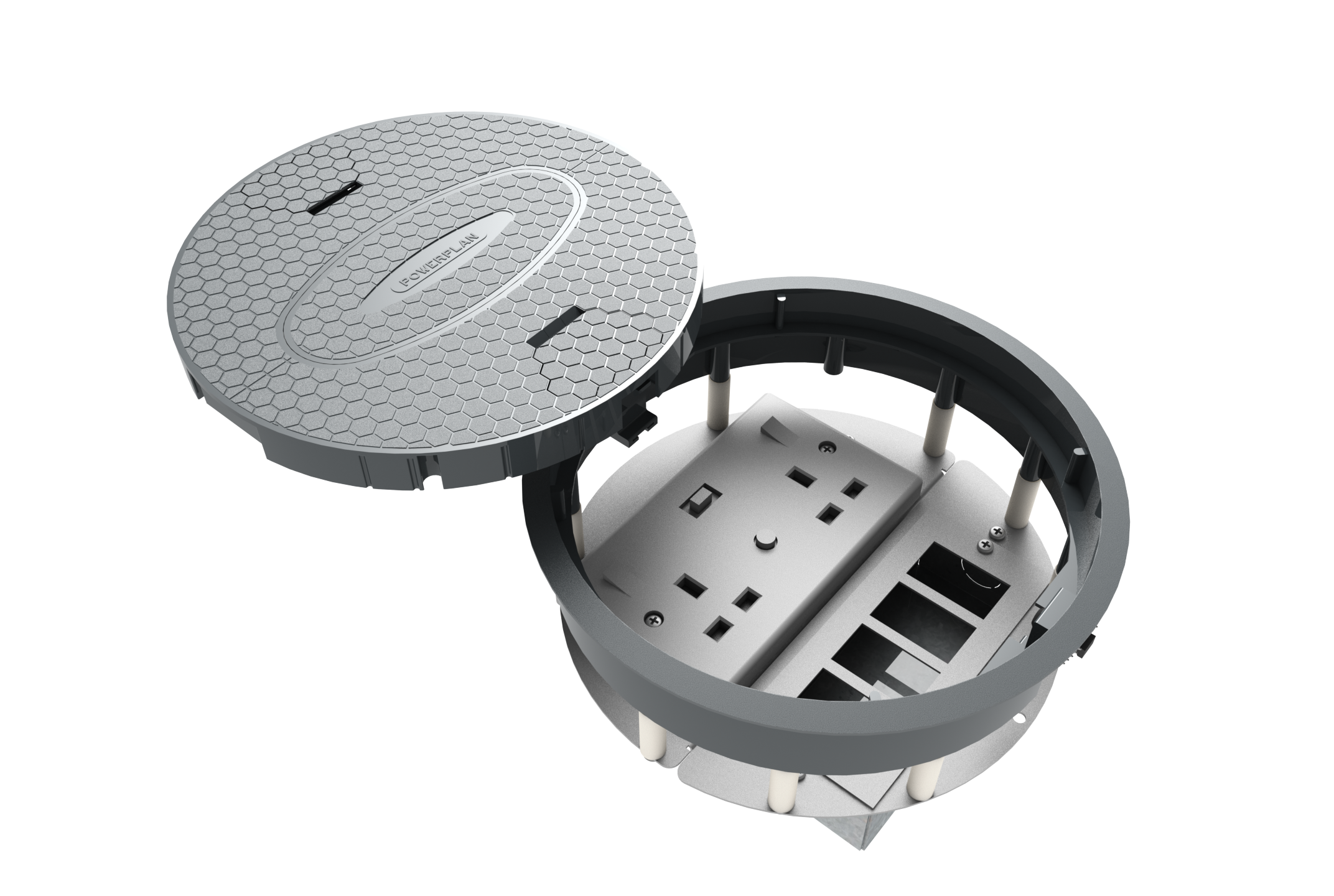 RCD Protected Power and Data Cable Hive (210mm Cut Out)