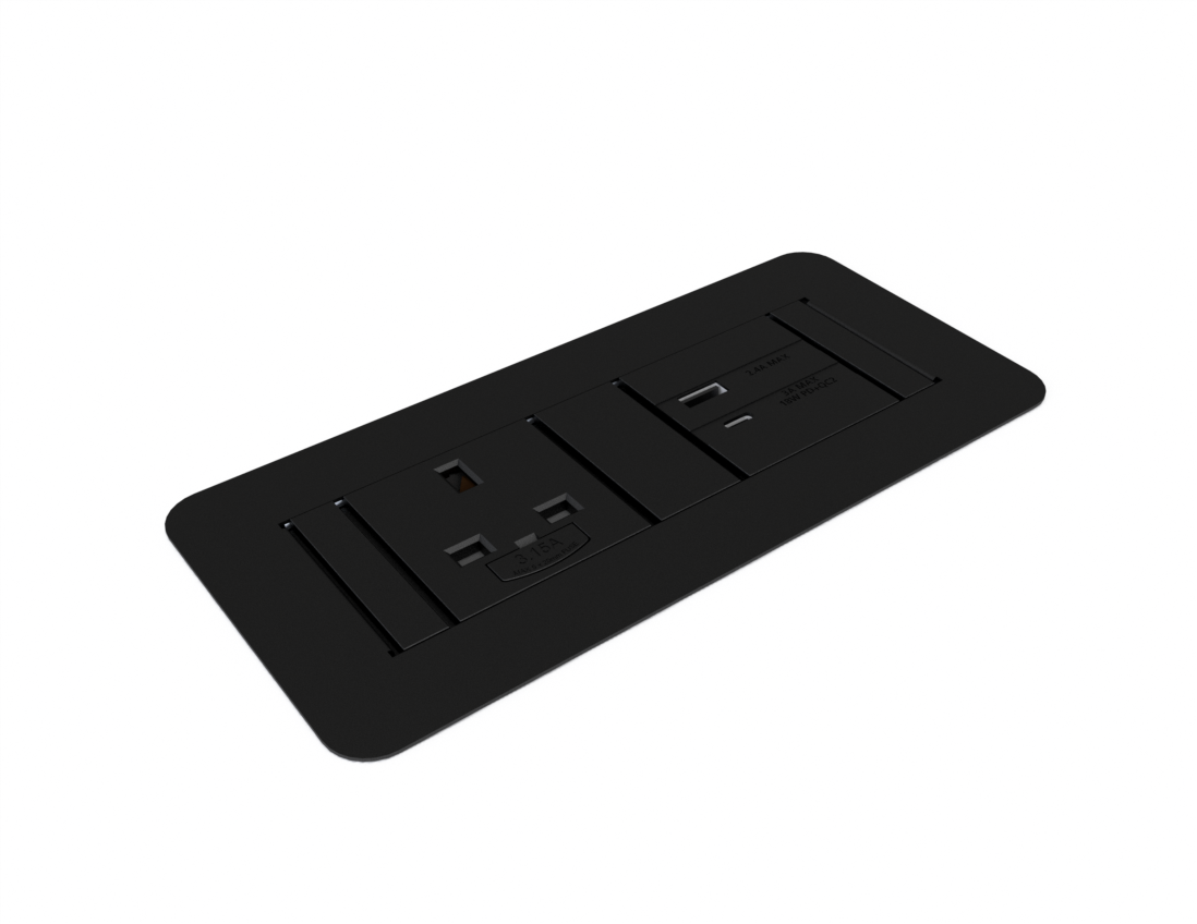 Face Power & USB Charging