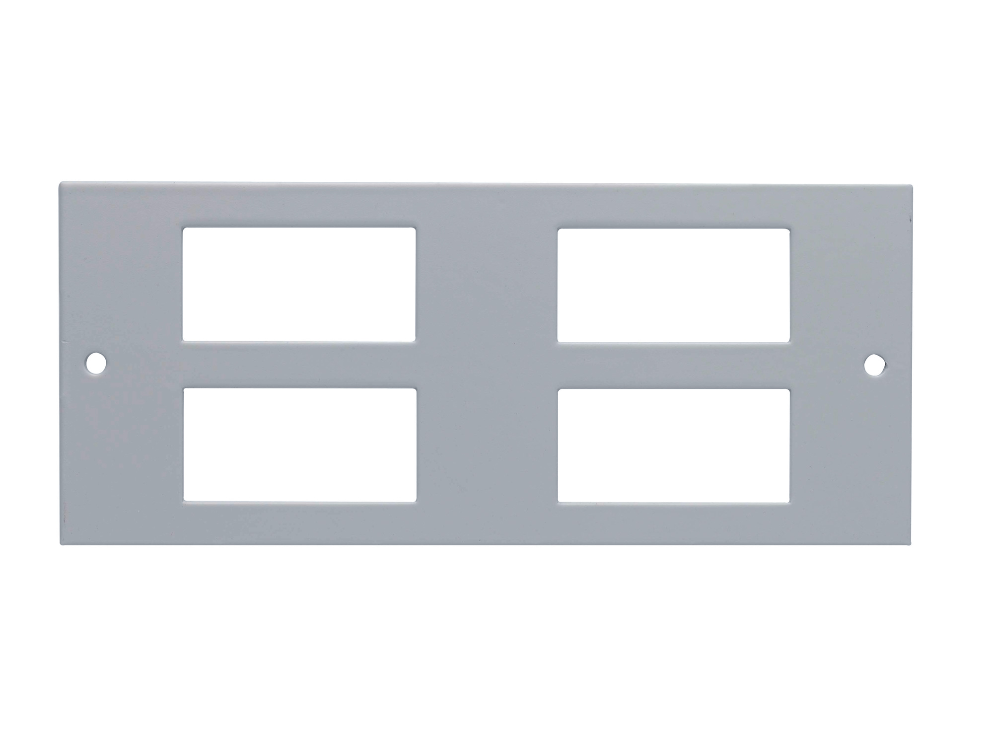 Plate Pierced to accept 4 x RW Data/Alphasnap Units